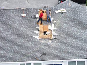 Chimney Removal and Roof Repair | OCS Ortega | Raleigh-Durham, NC